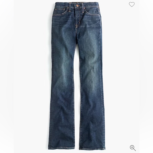 J. Crew Denim - J. Crew Bootcut Jean Dark Indigo High-Rise Stretch Size 30R